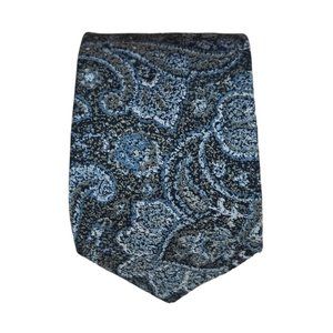 SANTOSTEFANO BY ITALO FERRETTI Multicolored Paisley Silk Tie ITALY 58”/ 3.1” EC